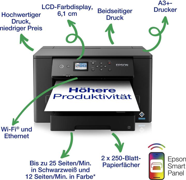 Produktbild Epson WorkForce WF-7310DTW (Tintenpatrone, Farbe)