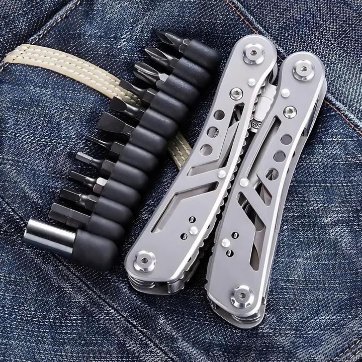 Immagine prodotto Hermex Pinze multifunzione 24in1 Coltello multifunzione Strumento multifunzione (24 Funzioni)
