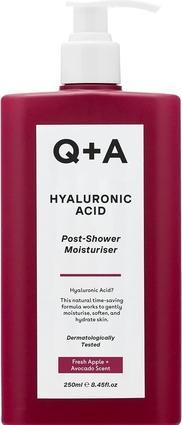 Q+A Hyaluronic Acid Post-Shower Moisturiser (Körperlotion, 250 ml)