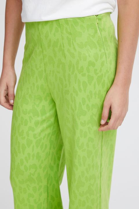 Actual product image Ichi IHKATE LEOPARD JACQUARD WIDE PA 20120655 (M)