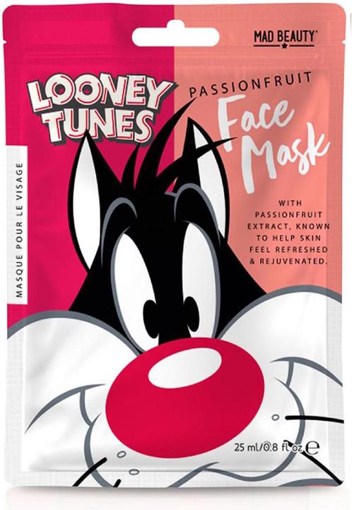 Mad Beauty Gesichtsmaske Looney Tunes Sylvester Passionsfrucht (25 ml) (25 ml)