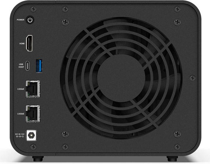 Actual product image Terramaster NAS 4-BAY 2 x 2.5GbE