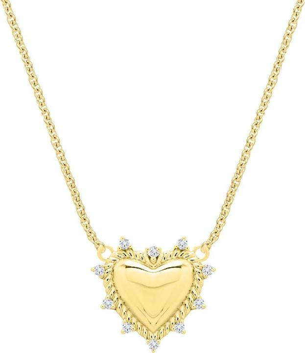 Actual product image Candy Laurien necklace, 925 sterling silver, gold-plated (925 Sterling silver, 18k gold-plated, 42 - 45 cm)