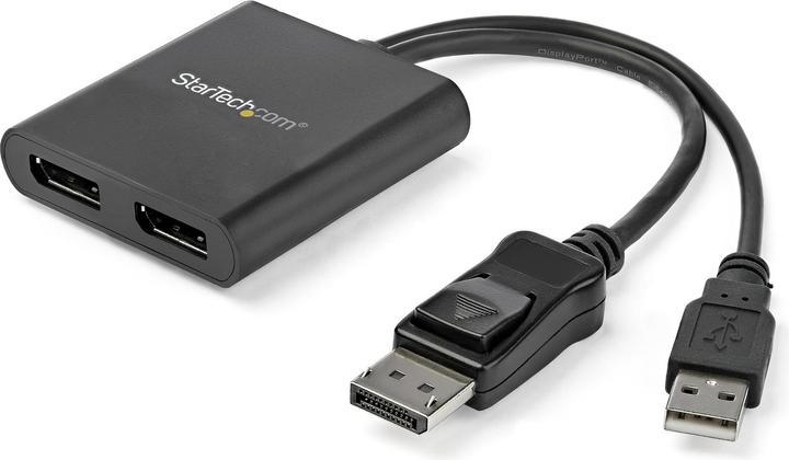 Produktbild StarTech Mst Hub - 2-Port Displayport (Digital -> Digital)