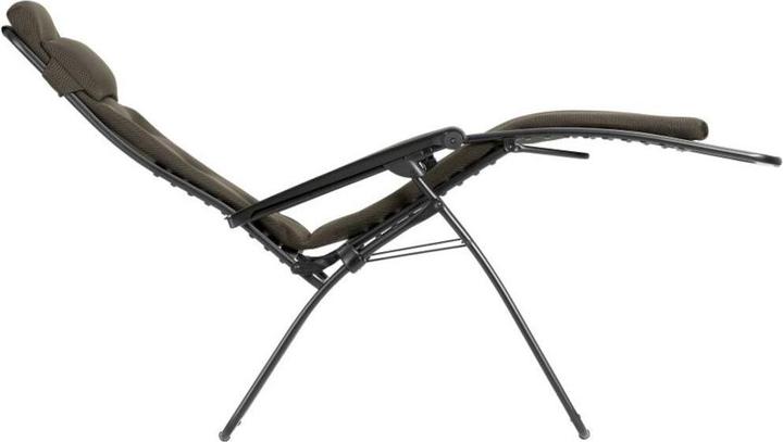 Image du produit Lafuma Fauteuil relax RSX Clip XL taupe piètment noir (90 cm)
