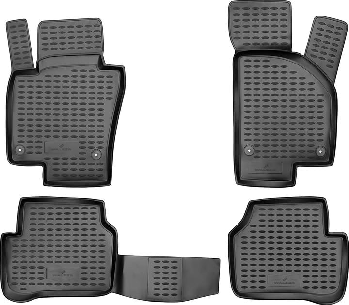 Produktbild Walser Gummimatten XTR für VW Passat/Variant (B7) 08/2010 - 12/2015 (2 Vordermatten + 2 Rückmatten)