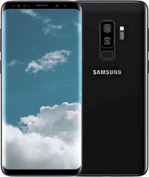 Samsung Galaxy S9+ EU (64 GB, Midnight Black, 6.20", Hybrid Dual SIM, 12 Mpx, 4G)