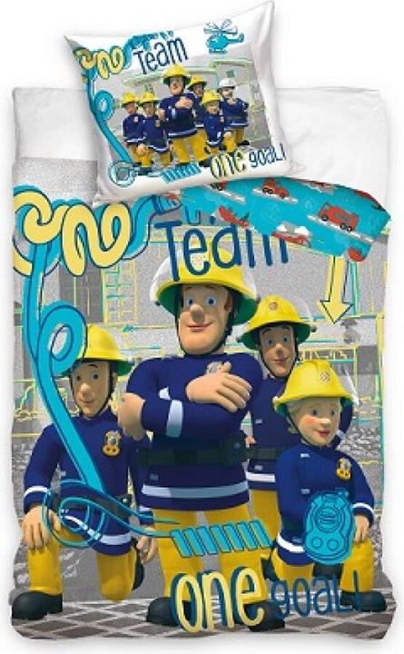 Actual product image Carbotex Fireman Sam - Bedding 135x200 + 80x80 cm