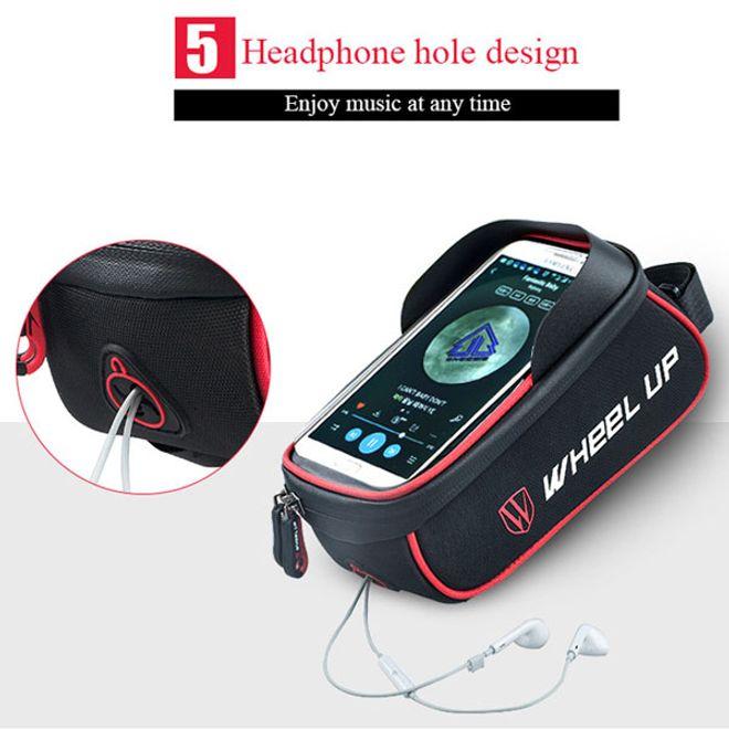 Image du produit Wheel Up Support vélo pour téléphones portables jusqu'à 6 pouces