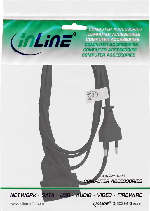 Actual product image InLine Euro extension (0.50 m, CEE 7/16)