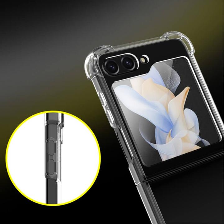 Immagine prodotto Cover-Discount Galaxy Z Flip5- Cover protettiva completa trasparente (Samsung Galaxy Z Flip5)