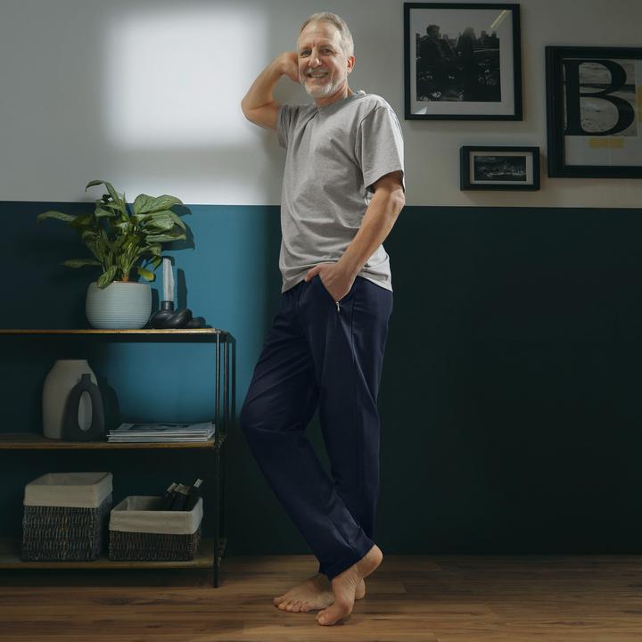 Actual product image Erwin Müller Men's long leisure trousers (56)