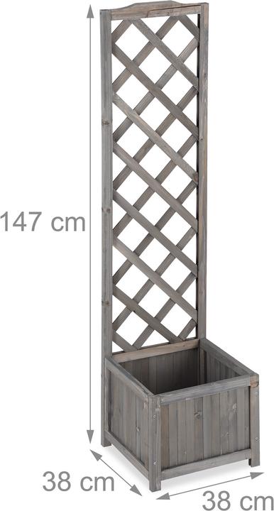 Produktbild Relaxdays Rankkasten (38 cm, 38 cm)