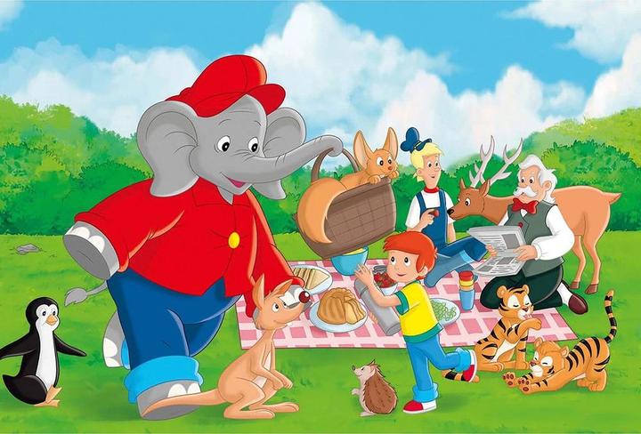 Produktbild Schmidt Spiele Benjamin Blümchen, Im Zoo (24 Teile)