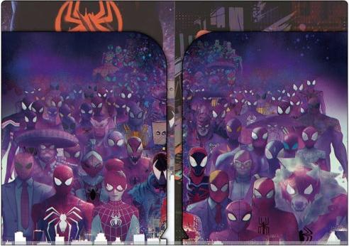 Produktbild Disney Across the Spider-Verse W Pocket Clear File A (1 x)