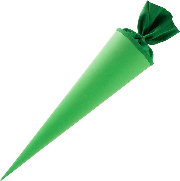 Goldbuch Bastelschultüte rund 70 cm grün mit Filzverschluss (70 cm, 1 x)
