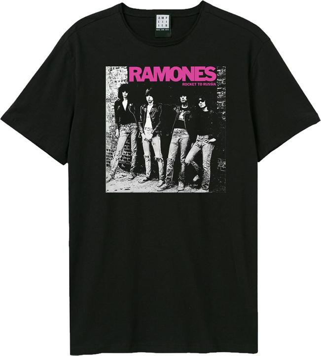 Immagine prodotto Amplified Rocket To Russia Maglietta Ramones Adulto Unisex (S)