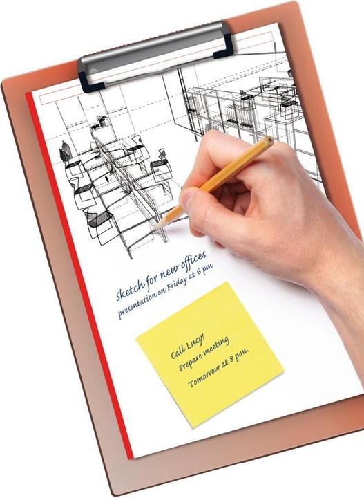 Actual product image Apli A4 hardwood clipboard (23 x 32 cm)