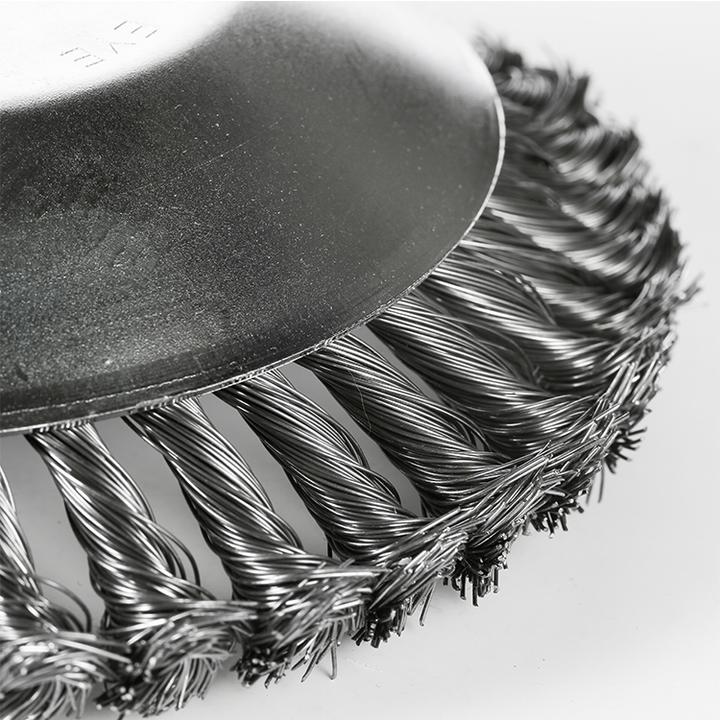 Actual product image Japcell Steel brush (Weed whacker, Garden machinery attachment)