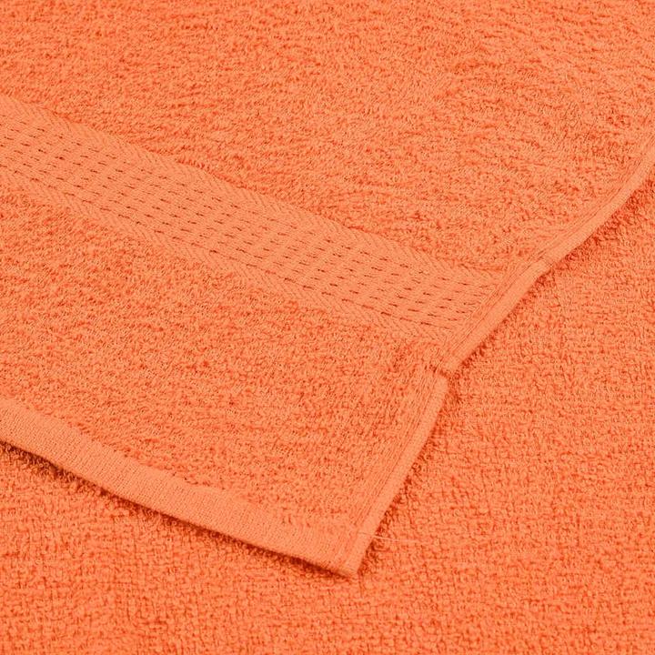 Produktbild VidaXL Seiftücher 4 Stk. Orange 30x30 cm 360 g/m² 100% Baumwolle Tuch Handtuch (30 x 30 cm)