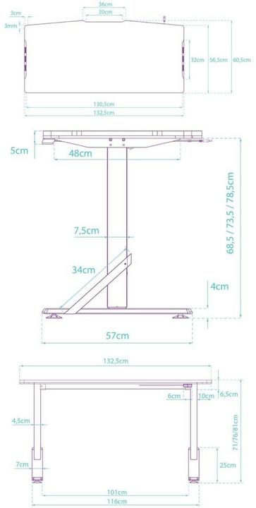 Produktbild Ultradesk Iron