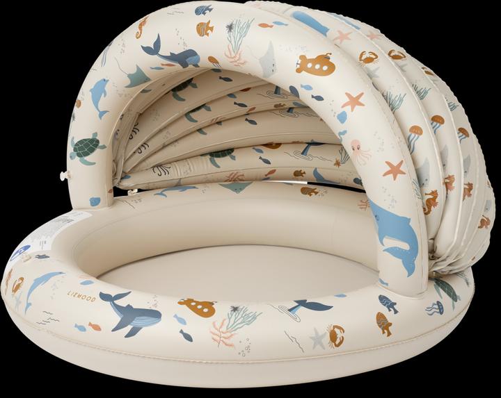 Immagine prodotto Liewood Kinderpool Hadleia mit Dach Sea Creature