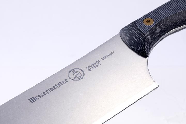 Immagine prodotto Messermeister Coltello da cucina Custom 16,5 cm, grigio/nero (16.50 cm)