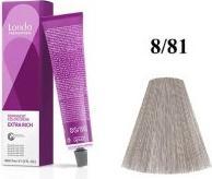 Actual product image Londa Vopsea permanenta 8/81, Blond Deschis Cenusiu Perlat, 60ml (Light blonde pearl)