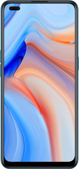 OPPO Reno4 (128 GB, Galactic Blue, 6.40", Dual SIM, 48 Mpx, 5G)