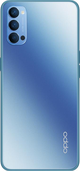Produktbild OPPO Reno4 (128 GB, Galactic Blue, 6.40", Dual SIM, 48 Mpx, 5G)