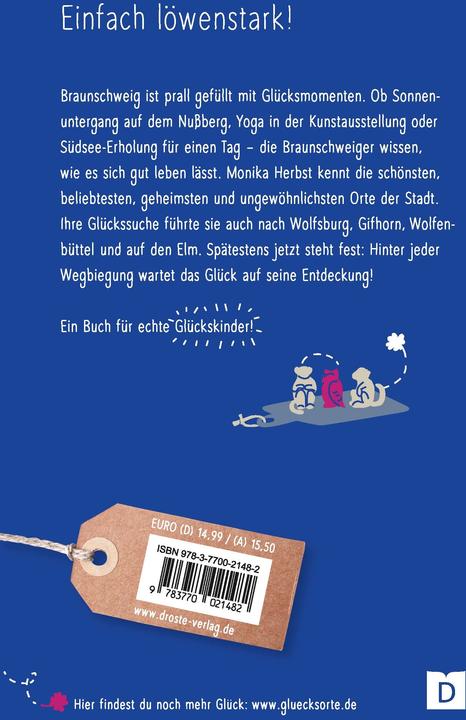 Image du produit Glücksorte in und um Braunschweig (Allemand, Monika Herbst, 2019)