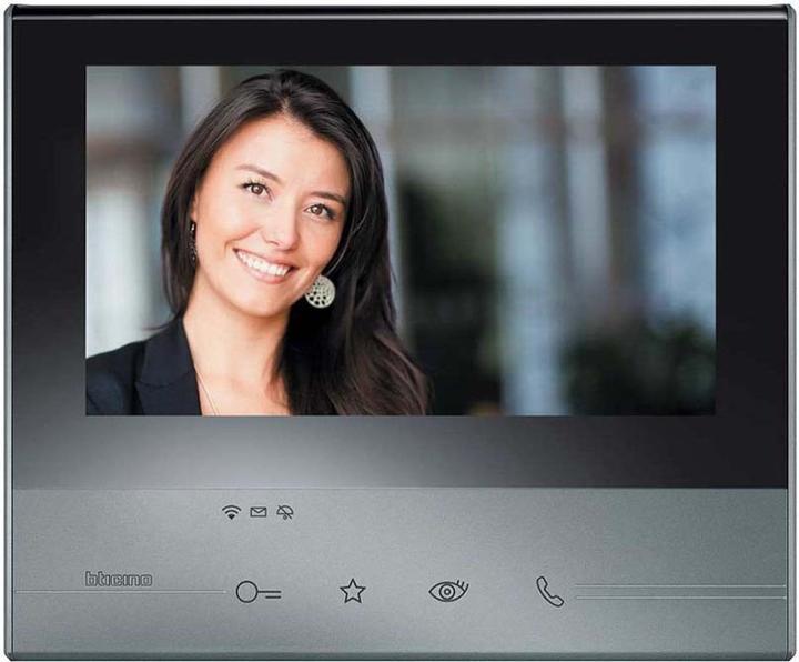 Actual product image Legrand Classe300 X13E Dark 344643 Colour Video Home Station w.Wlan Function (Funk)