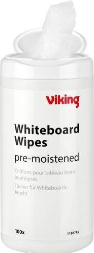 Produktbild Viking Whiteboard-Reinigungstücher 100 Stück