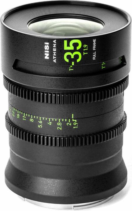 Image du produit Nisi 35mm ATHENA PRIME Full Frame Cinema Lens T1.9 (G Mount | No Drop In Filter) (Plein format)