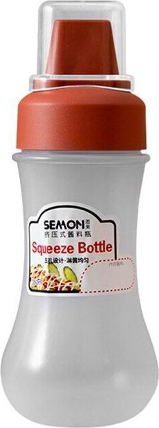 Immagine prodotto JTI Bottiglia per salse con tappo a 5 ceppi - 350 ml (350 ml)