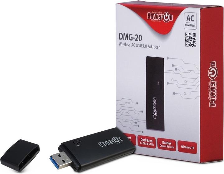 Produktbild Intertech Wireless AC 1200 Stick, USB 2.0, /, Realtek 8812AU (USB)