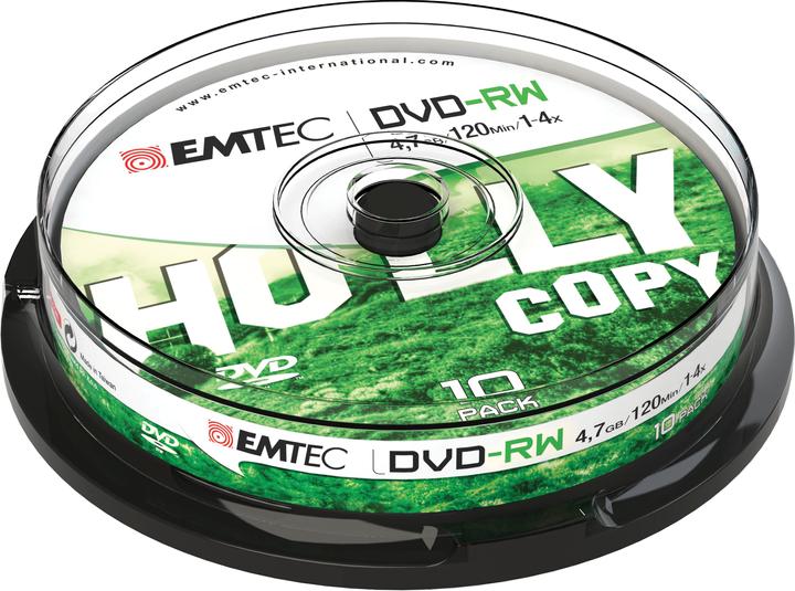 Immagine prodotto Emtec DVD - RW 1 - 4x, 10 (10 x)