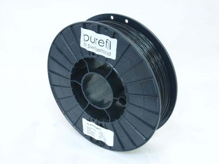 Image du produit Purefil Filament (PLA-R, 1.75 mm, 750 g, Noir)