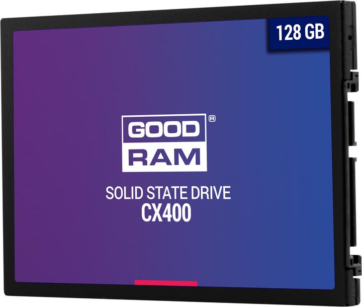 Produktbild Goodram SSD CX400 SATA III 2,5″ (128 GB, 2.5")