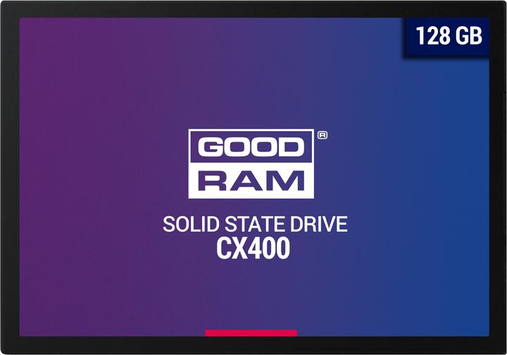 Produktbild Goodram SSD CX400 SATA III 2,5″ (128 GB, 2.5")