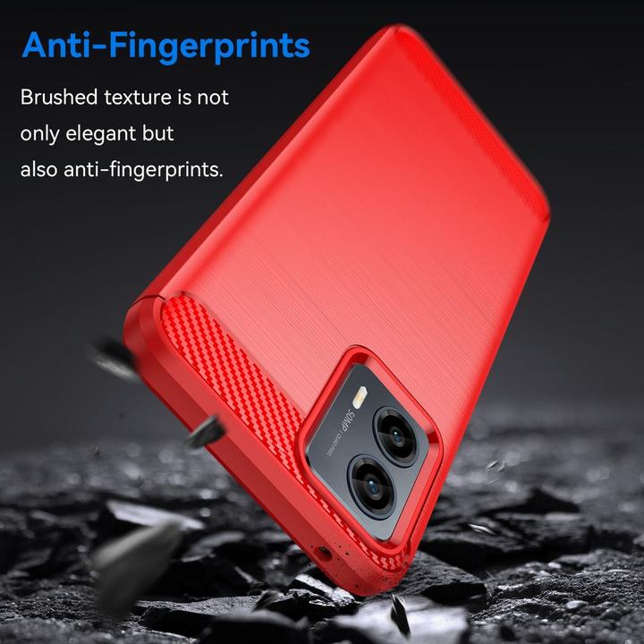 Produktbild König Design Hülle Handy Schutz für Google Motorola Samsung Xiaomi Case Cover Carbon Optik (Motorola Moto G Stylus 5G (2023))