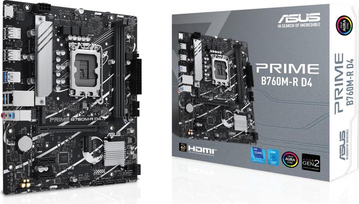 Produktbild ASUS PRO B760M-R (LGA 1700, Intel B760, mATX)