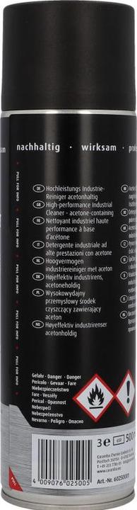 Immagine prodotto Caramba Detergente industriale contenente acetone (500 ml)