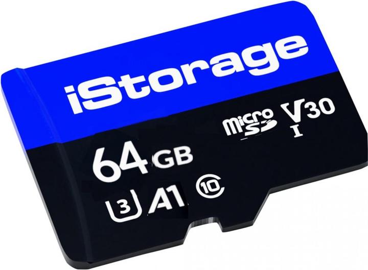 Image du produit iStorage microSD (1-Pack) (64 Go, microSDXC, U3, UHS-III)