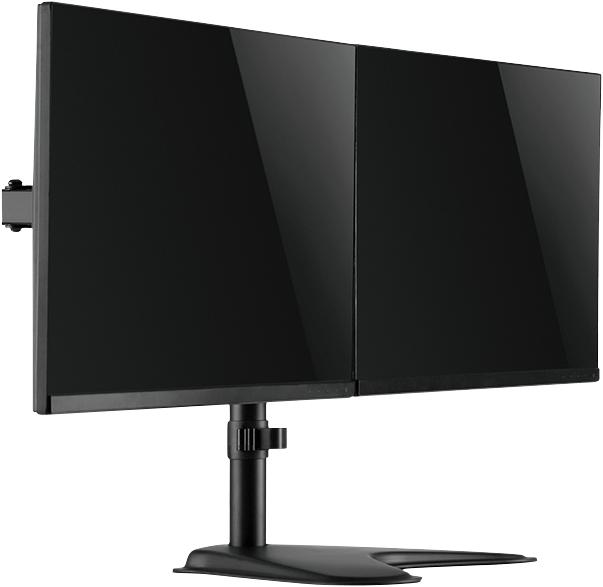 Actual product image LogiLink TIS 17"-32" 2TFT 3joints black Max. 8KG, stand (Table, 32")
