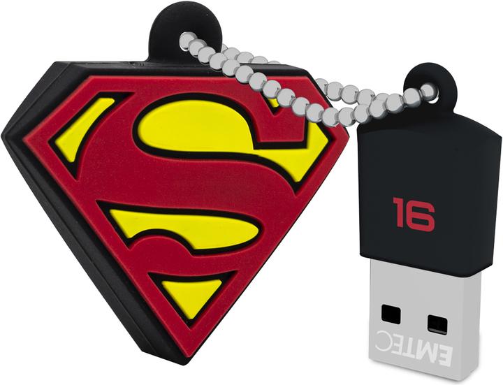 Actual product image Emtec DC Comics Collector Superman (16 GB, USB 2.0, USB-A)