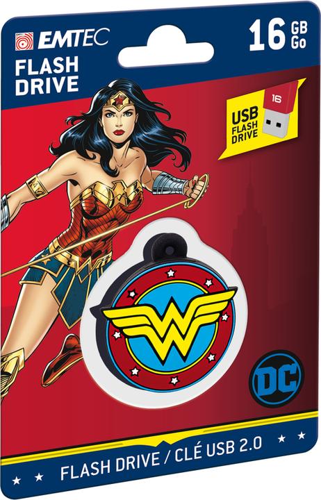 DC Comics Collector Wonderwoman (16 Go, USB 2.0, USB-A)