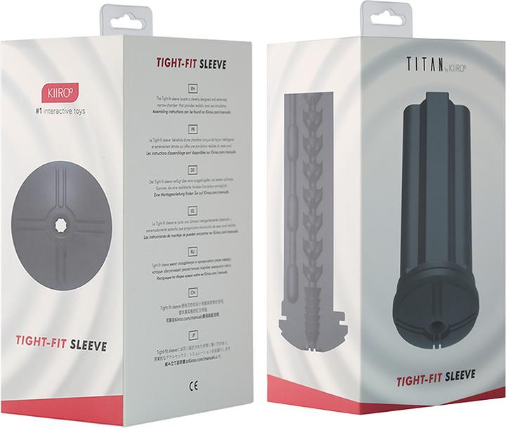 Actual product image Kiiroo titanium sleeve