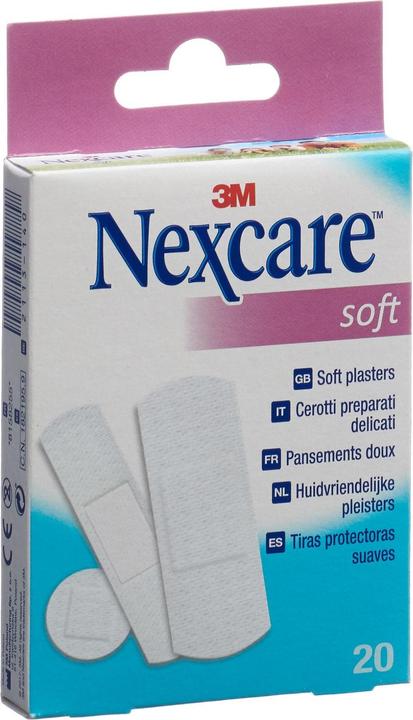 Productafbeelding 3M Pleisters Zachte Strips kont (20 x)