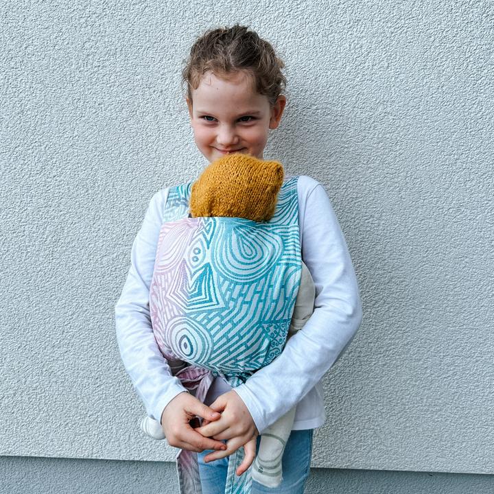 Immagine prodotto Hoppediz Accessori per bambole Portabambole in cotone organico